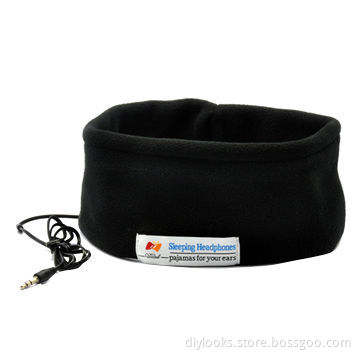 Cotton Headband Sleeping Headphones for Phones